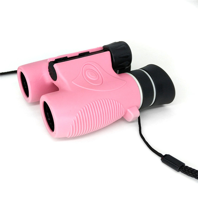 Optische Kinderferngläser des Prisma-Bak4, die rosa Ferngläser der stoßsichere Kinder 6x21