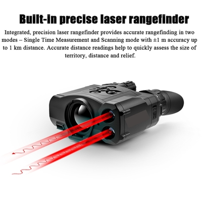 Wärmebildgebungs-Fernglas-Laser-Entfernungsmesser-Foto-Videorecorder der Pulsar-Akkoladen-2 LRF