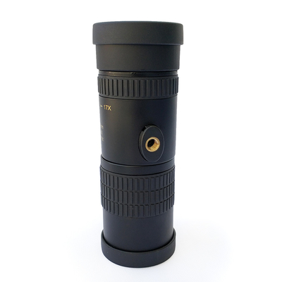 Monocular Teleskop des Doppelfokus-7-17x30 mit Telefon-Clip-Stativ für Kameraobjektiv