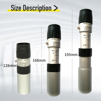 Universalmonocular HandZoomobjektiv des Teleskop-10-30X25 HD