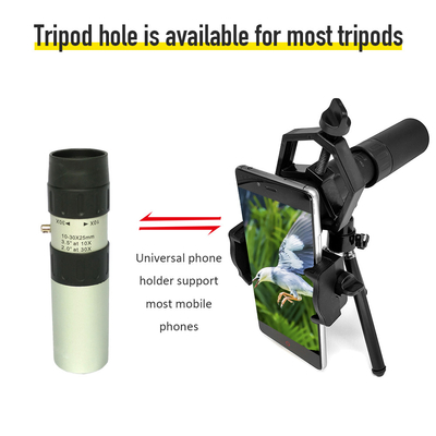 Universalmonocular HandZoomobjektiv des Teleskop-10-30X25 HD
