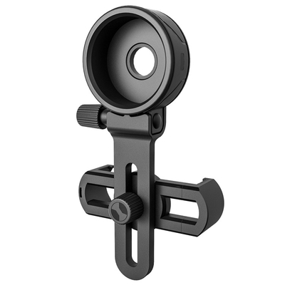 Flexibler Stativ-Stand Smartphone, das Bereich-Berg beschmutzt