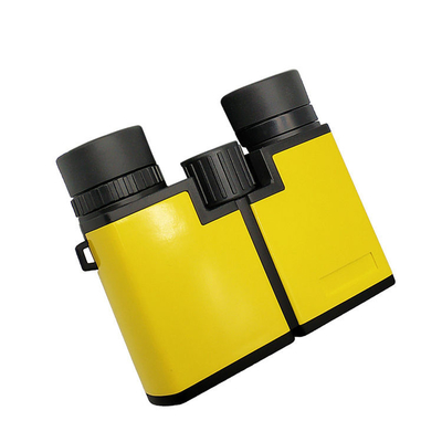Kinder Toy Binoculars Bak der hohen Auflösung 10x22 4 Prisma-tragbare Weitwinkel