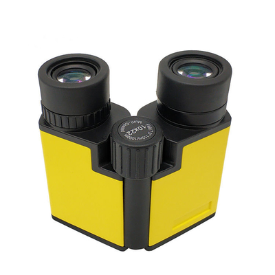 Kinder Toy Binoculars Bak der hohen Auflösung 10x22 4 Prisma-tragbare Weitwinkel