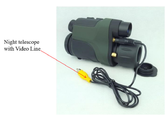 lange Strecke 2X24 4x50 6x30 wasserdichter Ir-Nachtsicht Monocular mit Videofunktion